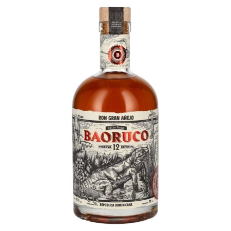 Ron Baoruco Ron Gran Añejo 12 Años Reserva Especial Edición Parque 37,5% Vol. 0,7l