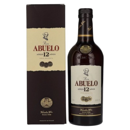 Ron Abuelo Añejo 12 Años 40% Vol. 0,7l in Giftbox