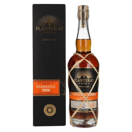 Planteray Rum BARBADOS 2018 Saint Estèphe Cask Finish 50,5% Vol. 0,7l in Giftbox