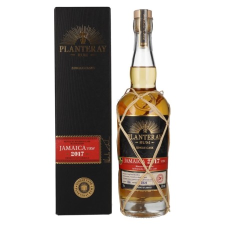 Planteray Rum JAMAICA VRW 2017 Kentucky Bourbon Cask Finish 52% Vol. 0,7l in Giftbox