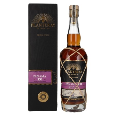 Planteray Rum PANAMA XO Marsala Cask Finish 43,1% Vol. 0,7l in Giftbox