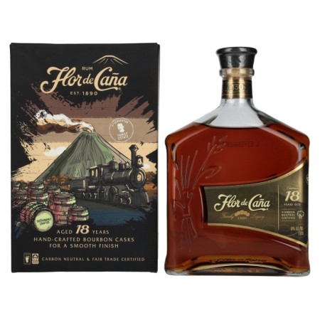 Flor de Caña Centenario 18 Years Old LEGACY EDITION I 40% Vol. 1l in Giftbox