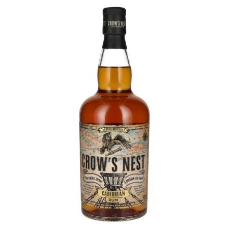 🌾Crow's Nest Double Matured Caribbean Rum 40% Vol. 0,7l 