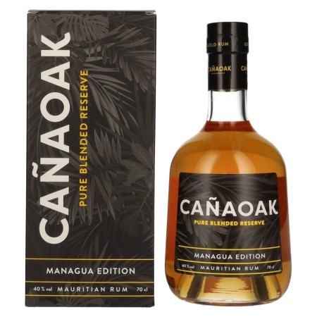 Cañaoak Pure Blended Reserve Rum Managua Edition 40% Vol. 0,7l in Giftbox