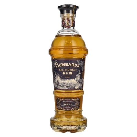 🌾Bombarda DRAKE Dark Caribbean Rum 40% Vol. 0,7l 