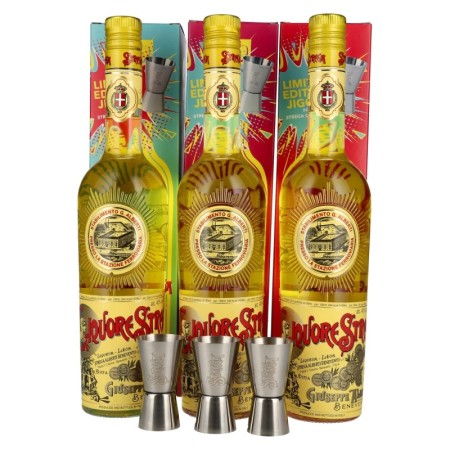 Liquore Strega 40% Vol. 0,7l in Giftbox mit Jigger