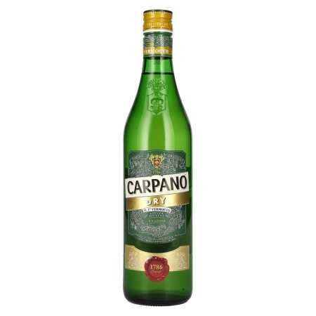 Carpano Dry Vermouth 18% Vol. 0,75l | Køb vin | 🌾 Whisky Ambassador | Online Shop