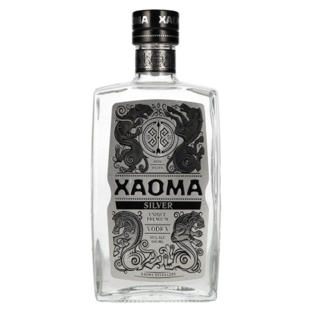 XAOMA Silver Premium Vodka 40% Vol. 0,5l