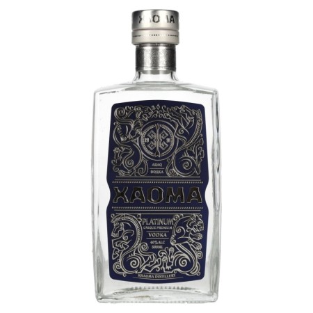 XAOMA Platinum Premium Vodka 40% Vol. 0,5l