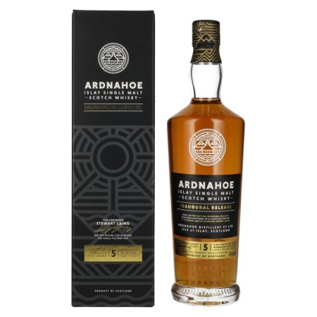 Ardnahoe 5 Years Old INAUGURAL RELEASE Islay Single Malt Whisky 50% Vol. 0,7l in Giftbox