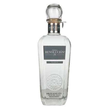 Tequila REVOLUCIÓN BLANCO 100% de Agave Azul 35% Vol. 0,7l