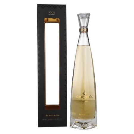 Cincoro Tequila Reposado 40% Vol. 0,7l in Giftbox