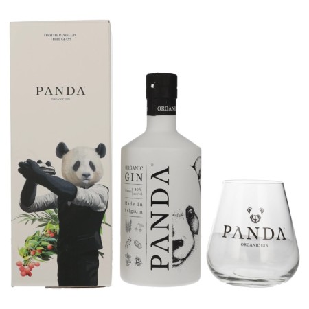 PANDA Organic Gin 40% Vol. 0,7l in Giftbox mit Glas