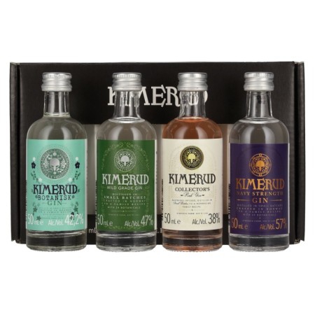 Kimerud Gin Gift Set 46% Vol. 4x0,05l in Giftbox