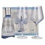 Gin Mare Mediterranean Gin 42,7% Vol. 0,7l in Giftbox and 2 glasses