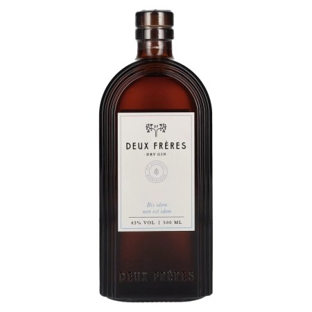 Deux Frères Dry Gin 43% Vol. 0,5l