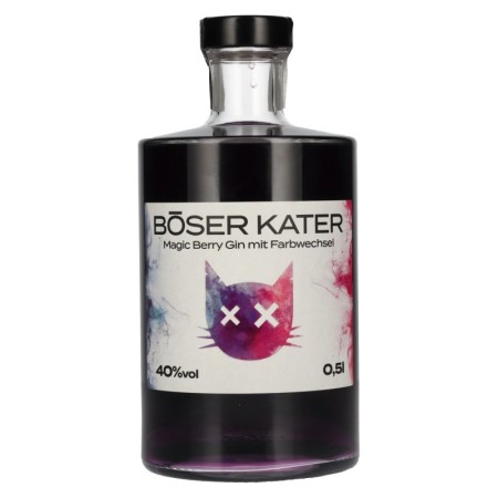 🌾BÖSER KATER Magic Berry Gin 40% Vol. 0,5l 