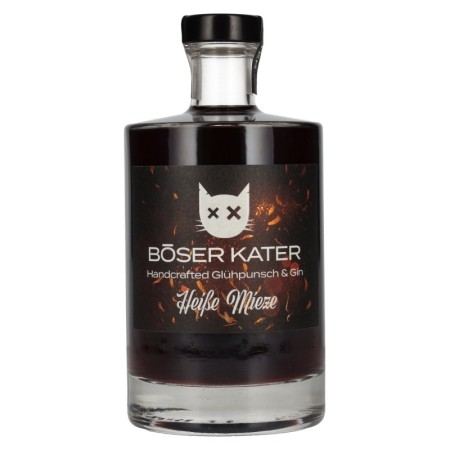 BÖSER KATER Heiße Mieze Handcrafted Glühpunsch & Gin 17% Vol. 0,5l