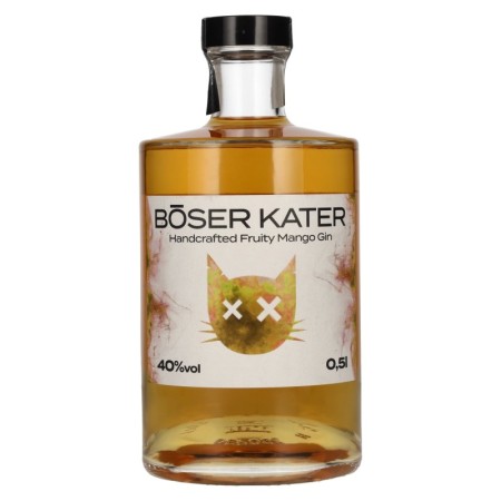 BÖSER KATER Handcrafted Fruity Mango Gin 40% Vol. 0,5l