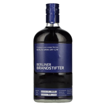 Berliner Brandstifter Berlin DARK Dry Gin Edition 1. 2024 43,3% Vol. 0,7l