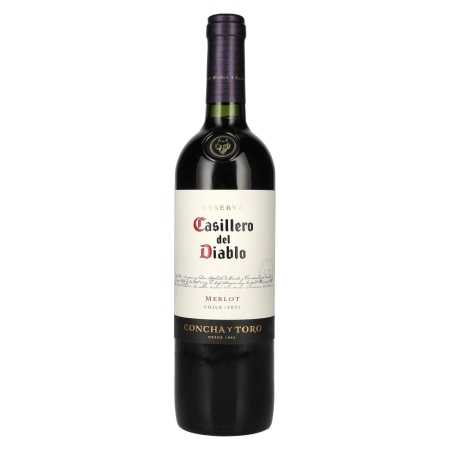 Concha y Toro Casillero del Diablo MERLOT Reserva 2021 13,5% Vol. 0,75l | Červené víno | 🌾 Whisky Ambassador | Online Shop