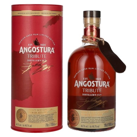 Angostura Tribute Distiller's Cut Premium Aged Rum Limited Edition 44,7% Vol. 0,7l in Giftbox