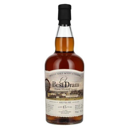 Best Dram 15 Years Old Ardmore 1st Fill Oloroso Hogshead Single Malt Scotch Whisky 2009 58,2% Vol. 0,7l