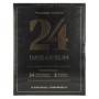 24 DAYS OF RUM The Original Rum Box Black Edition 41,3% Vol. 24x0,02l in Giftbox mit 2 Nosing Gläsern