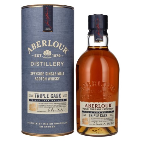 Aberlour TRIPLE CASK Speyside Single Malt 40% Vol. 0,7l in Giftbox