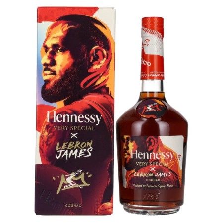 Hennessy Very Special Cognac Lebron James Edition 40% Vol. 0,7l in Giftbox | Buy cognac | 🌾 Whisky Ambassador | Online Shop