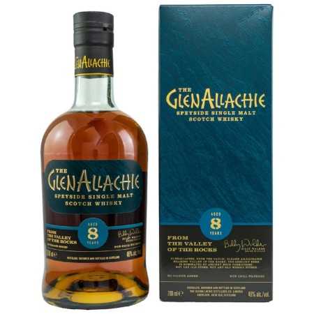 The GlenAllachie 8 Years Old Speyside Single Malt 46% Vol. 0,7l in Geschenkbox | Speyside Whisky | 🌾 Whisky Ambassador | Online Shop