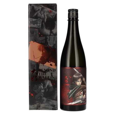 🌾Attack on Titan x Beyond the Wall EREN Model Japanese Sake 15% Vol. 0,72l in Geschenkbox | Whisky Ambassador
