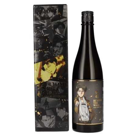 Attack on Titan x Beyond the Wall LEVI Model Japanese Sake 15% Vol. 0,72l in Geschenkbox | Saké et vin de riz | 🌾 Whisky Ambassador | Online Shop