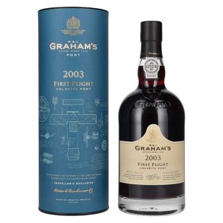 W. & J. Graham's FIRST FLIGHT Colheita Port 2003 20% Vol. 0,75l in Geschenkbox | Portveinas | 🌾 Whisky Ambassador | Online Shop