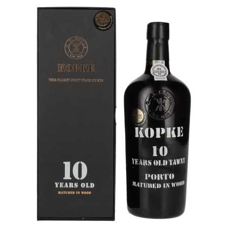 Kopke 10 Years Old TAWNY Porto 20% Vol. 0,75l in Geschenkbox | Portvin | 🌾 Whisky Ambassador | Online Shop