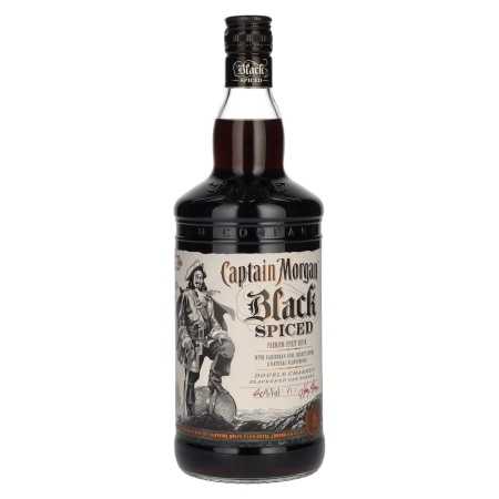 Captain Morgan Black Spiced Premium Spirit Drink 40% Vol. 1l | Altre bevande alcoliche | 🌾 Whisky Ambassador | Online Shop