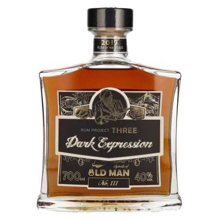 Old Man Rum Project THREE Dark Expression 40% Vol. 0,7l | Kiti alkoholiniai gėrimai | 🌾 Whisky Ambassador | Online Shop