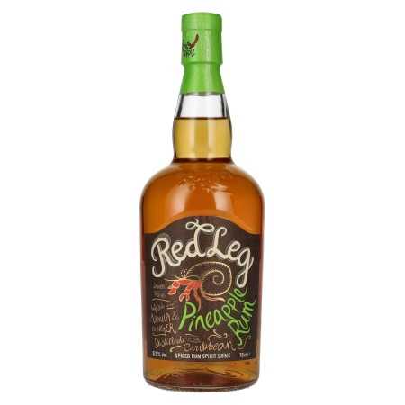 RedLeg Pineapple Spiced Rum 37,5% Vol. 0,7l | Kiti alkoholiniai gėrimai | 🌾 Whisky Ambassador | Online Shop