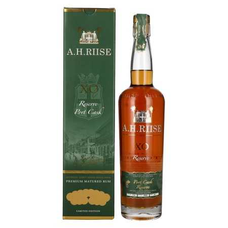 A.H. Riise X.O. Reserve Port Cask Superior Spirit Drink 45% Vol. 0,7l in Geschenkbox | Andere geesten | 🌾 Whisky Ambassador | Online Shop