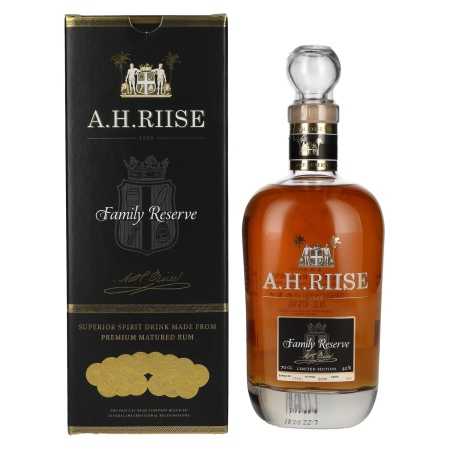 🌾A.H. Riise FAMILY RESERVE Superior Spirit Drink 42% Vol. 0,7l in Geschenkbox | Whisky Ambassador