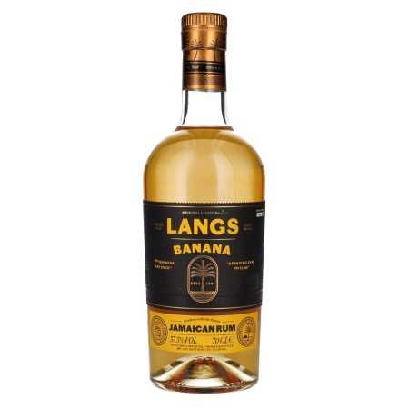 🌾Langs Banana Jamaican Spirit Drink 37,5% Vol. 0,7l 