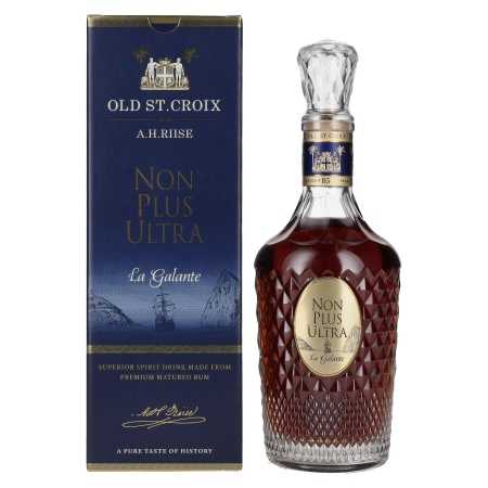 A.H. Riise NON PLUS ULTRA Old St. Croix La Galante 43,4% Vol. 0,7l in Geschenkbox | Andere geesten | 🌾 Whisky Ambassador | Online Shop