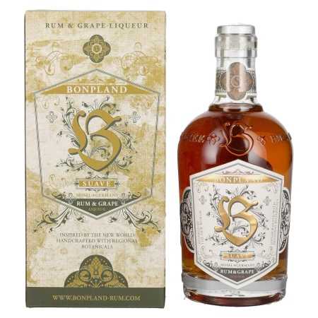 🌾Bonpland SUAVE Rum & Grape Liqueur 30% Vol. 0,5l in Geschenkbox | Whisky Ambassador