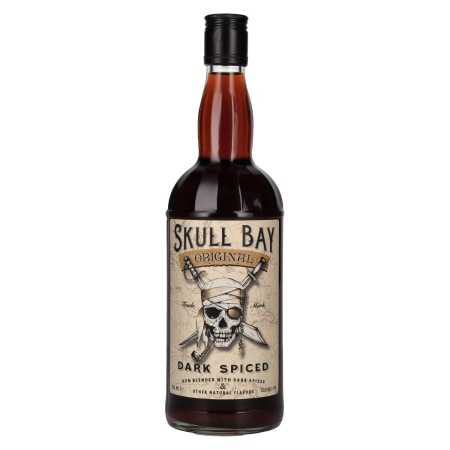 Skull Bay ORIGINAL Dark Spiced 37,5% Vol. 0,7l | Other Spirits | 🌾 Whisky Ambassador | Online Shop