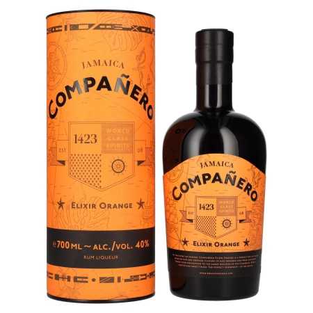 Compañero JAMAICA Elixir Orange 40% Vol. 0,7l in Geschenkbox | Besondere Spirituosen | 🌾 Whisky Ambassador | Online Shop