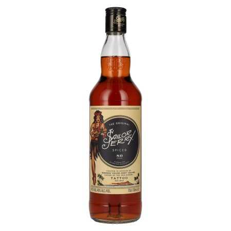 Sailor Jerry SPICED Caribbean Rum TATTOO 40% Vol. 0,7l | Other Spirits | 🌾 Whisky Ambassador | Online Shop