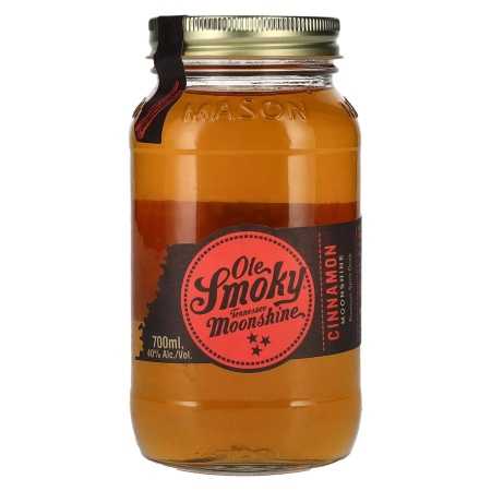 Ole Smoky Tennessee Moonshine CINNAMON Premium Spirit Drink 40% Vol. 0,7l | Besondere Spirituosen | 🌾 Whisky Ambassador | Online Shop