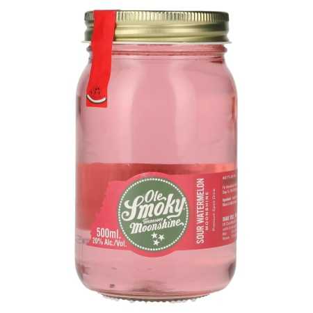 Ole Smoky Moonshine SOUR WATERMELON 20% Vol. 0,5l | Besondere Spirituosen | 🌾 Whisky Ambassador | Online Shop