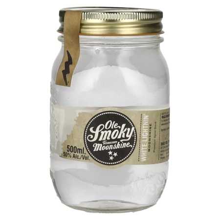 Ole Smoky Moonshine WHITE LIGHTNIN' 50% Vol. 0,5l | Druge alkoholne pijače | 🌾 Whisky Ambassador | Online Shop