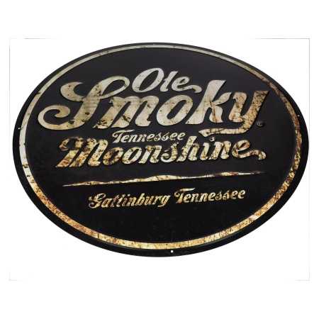 Ole Smoky Galtinburg Tennessee Moonshine Blechschild rund | Andre alkoholiske drikke | 🌾 Whisky Ambassador | Online Shop